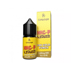 HHC-P Рідина для вейп-ручки Canapuff – E-Liquid (1500 mg. HHC) – 10 ml. - 24K GOLD PUNCH