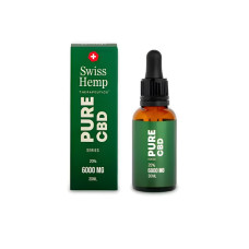 Swiss Hemp - CBD Олія КБД Pure 20% (30 ml./6000 mg.) Therapeutics