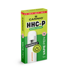 HHC-P Вейп-ручка CANNIO - 1ML. - GREEN APPLE 